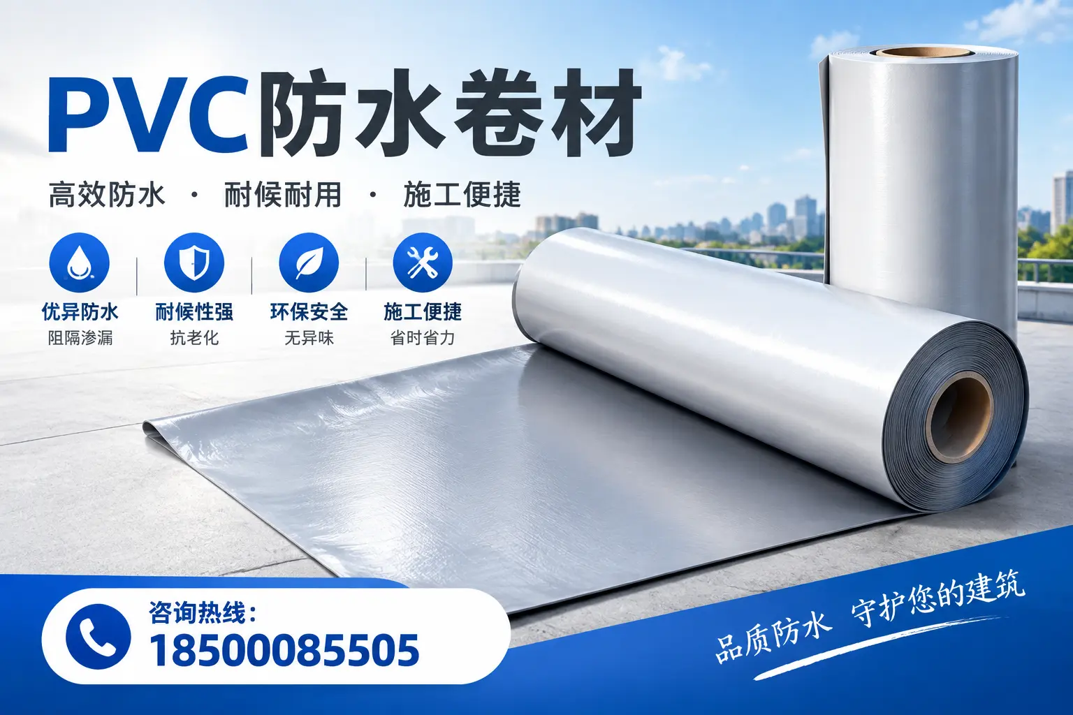 对比不同品牌PVC防水卷材的性价比，帮助杭州用户选择